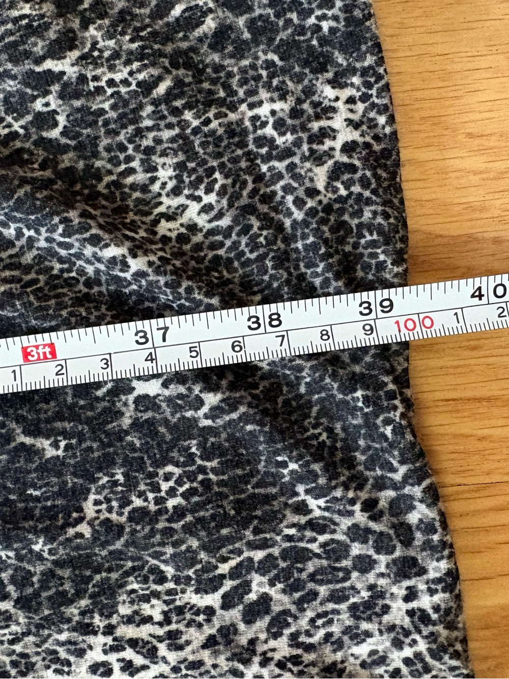 MaxMara grey black leopard print faux wrap stretchy dress sz 38 (sz 4) old money - Picture 7 of 9
